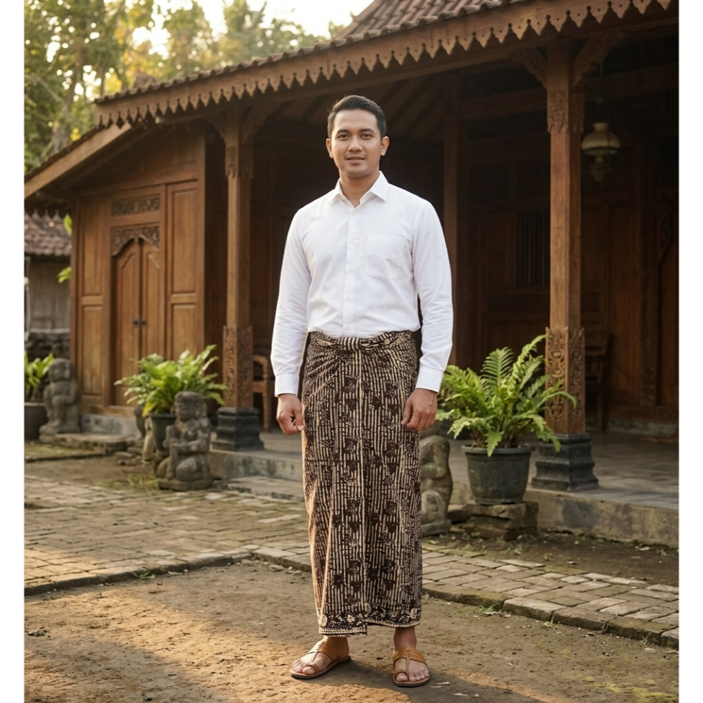 Sarung batik pria dewasa premium terbaru | Sarung batik pejabat motif KEMBANG PRENG | Sarung batik p