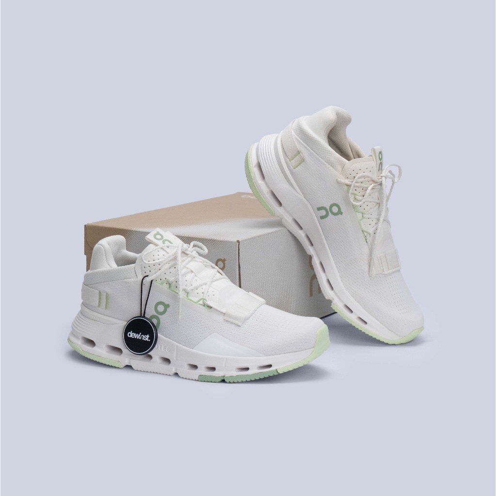 On Cloudnova 2 White Sage Womens