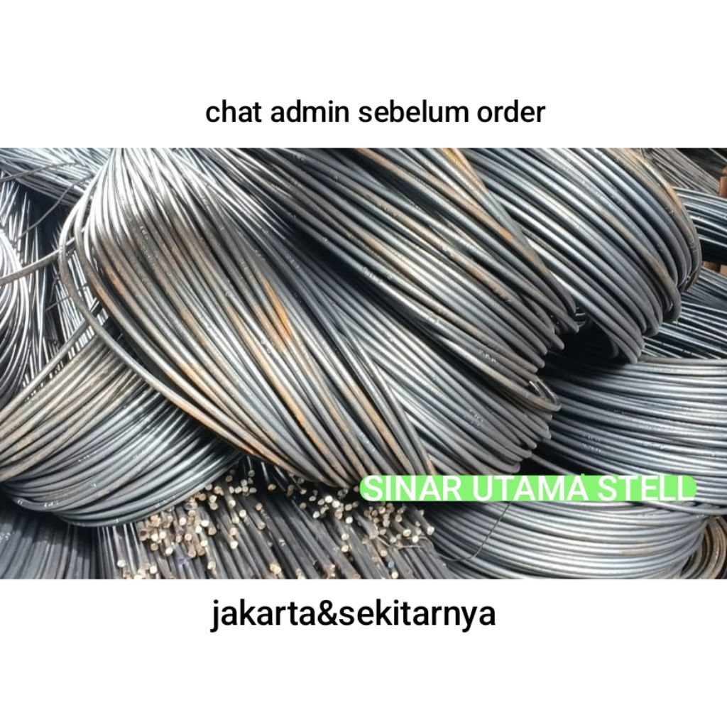 Besi Beton Ulir 13 mm SNI SERTIFIKAT/ Besi Beton 13mm ULIR  SNI SERTIFIKAT TS280