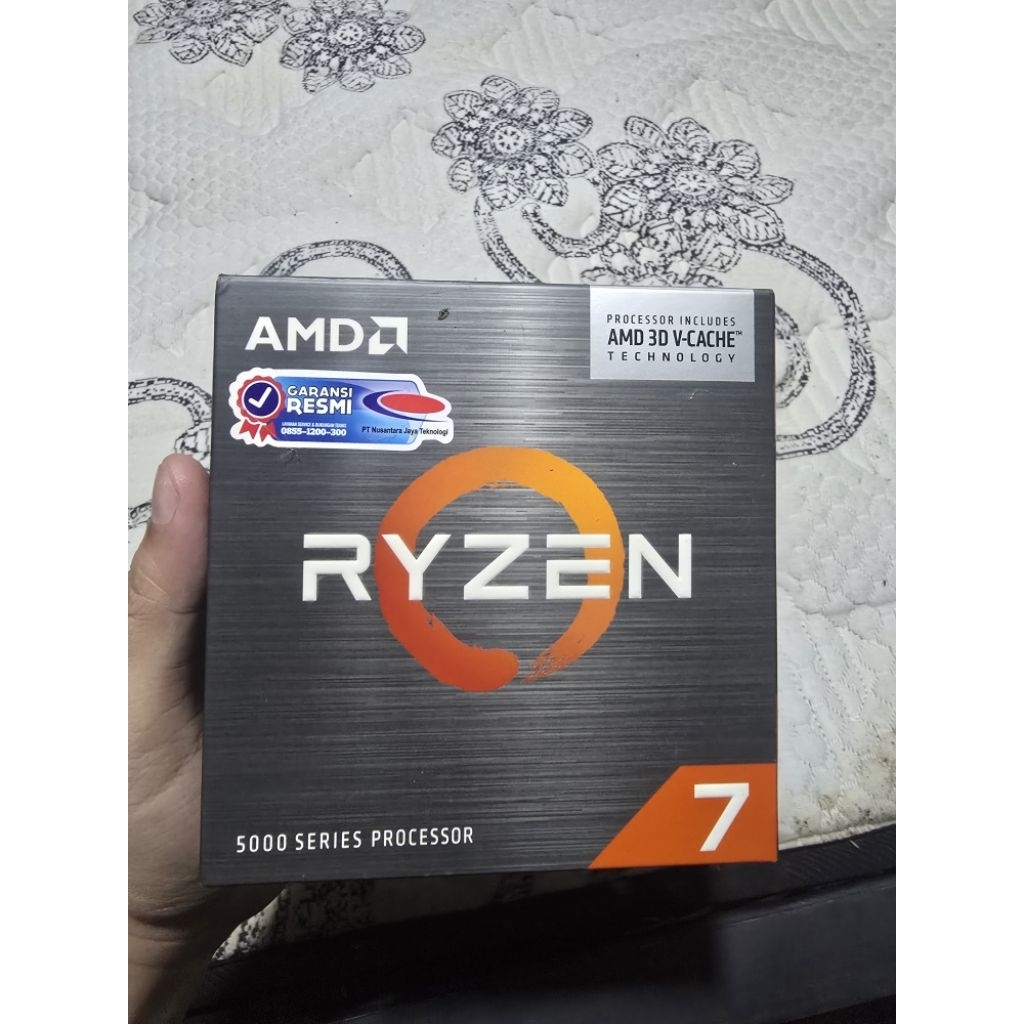 PROCESOR AMD RYZEN 7 5700X3D BOX NON TRAY GARANSI MASIH ADA 2 TAHUN