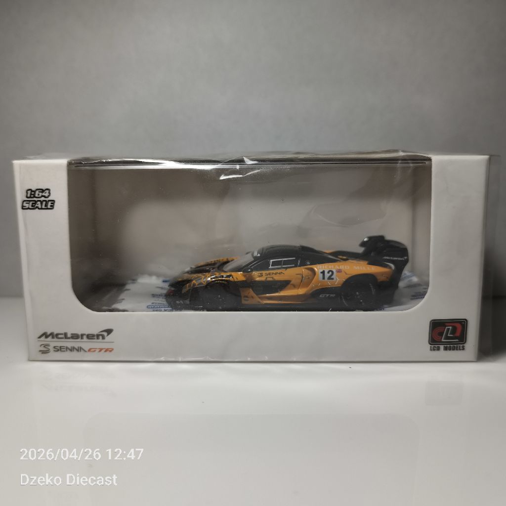 LCD Models McLaren Senna GTR Richard Mille Livery