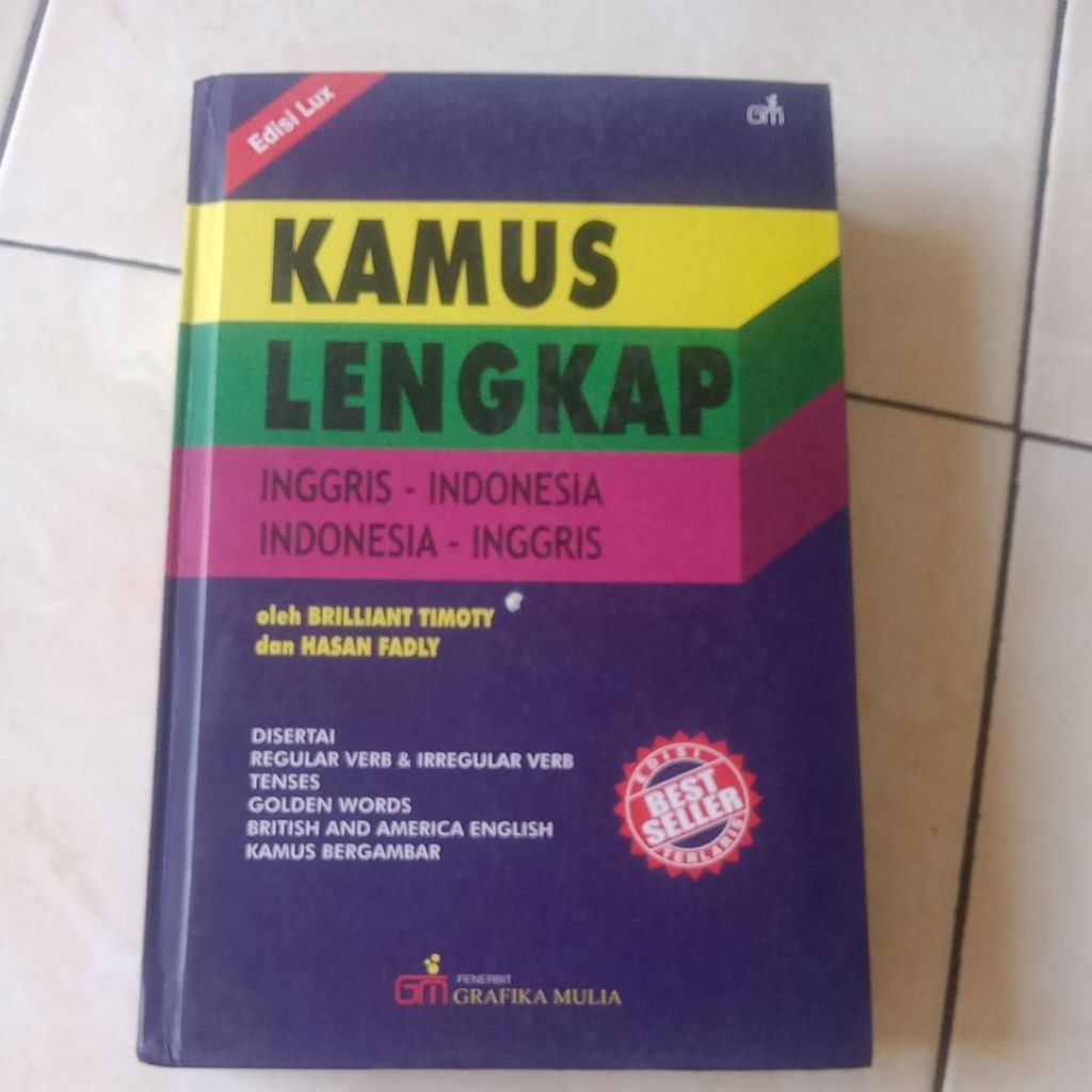 PRELOVED Kamus Lengkap Inggris - Indonesia, Indonesia - Inggris