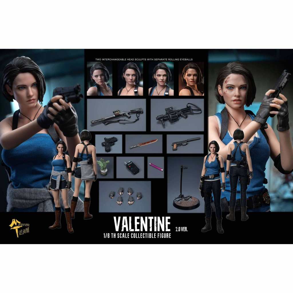 LATE PO MTTOYS MTT021 Jill Valentine 2.0 Dual Body