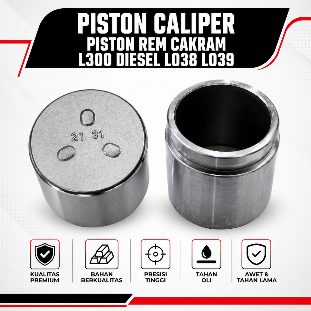 PISTON CALIPER PISTON REM CAKRAM L300 DIESEL L038 L039