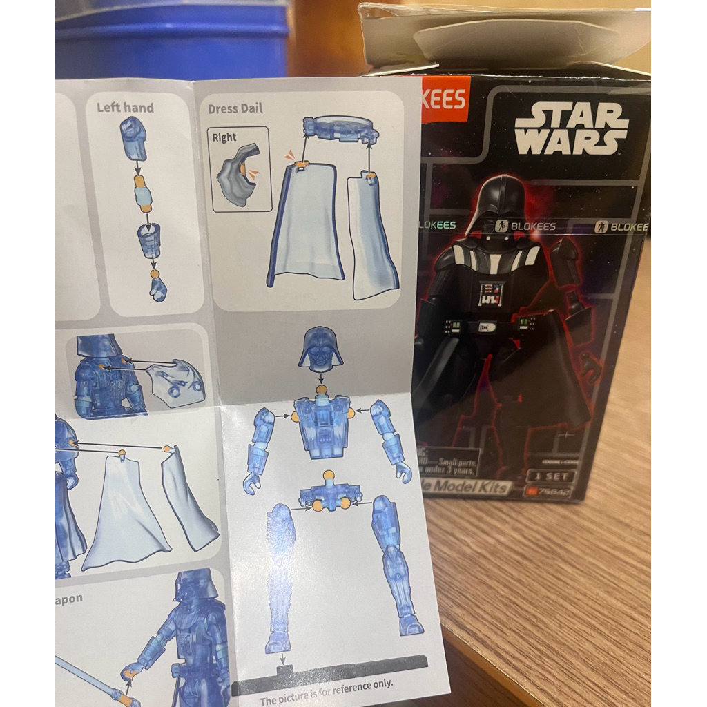 blokees starwars gv2- secret darth vader