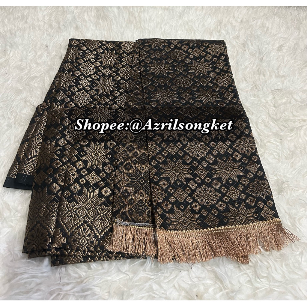 (BACA DESKRIPSI) SET SELENDANG & ROK LILIT/ROK LILIT IKAT DAN SELENDANG RUMBAI SONGKET PALEMBANG