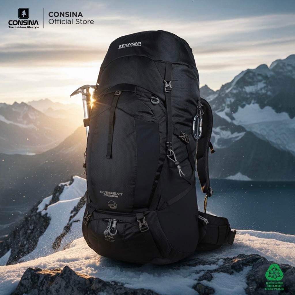 CONSINA EVEREST 60+5L EXPERT SERIES RANSEL GUNUNG