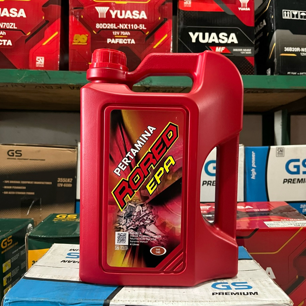 RORED EPA 140 (SAE 140) | 4 Liter | Oli Pertamina
