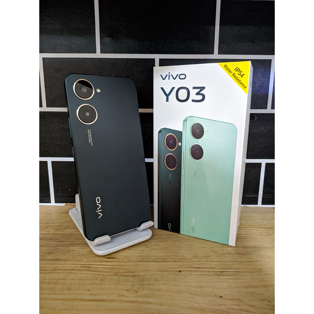Vivo Y03 4/64 Second Resmi Indonesia