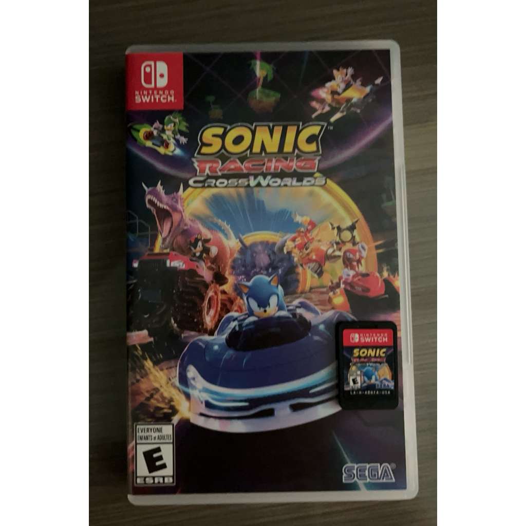 Sonic Racing Cross Worlds Switch 1 Preloved