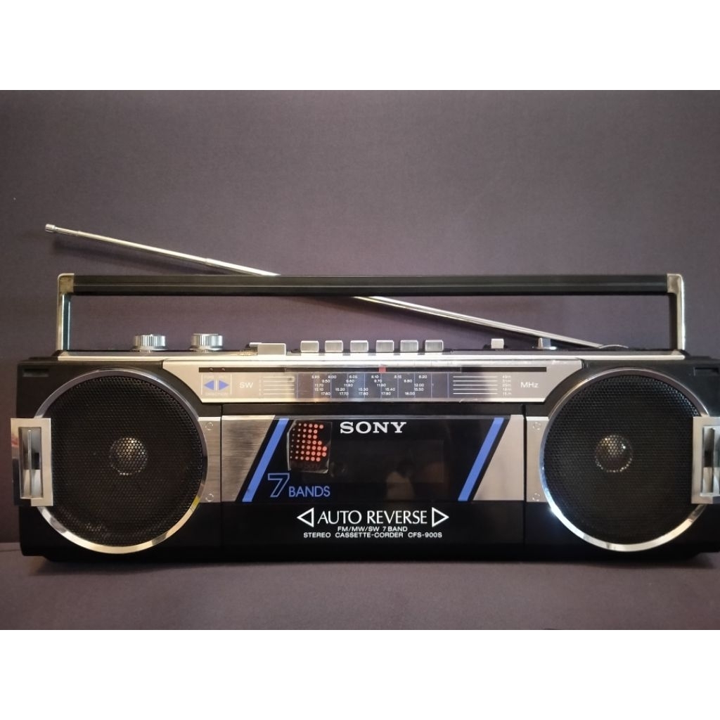 Mini Boombox Sony CFS 900S modif bluetooth