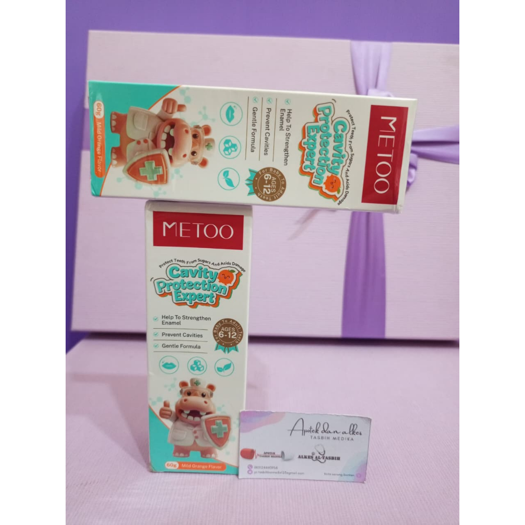 PASTA GIGI METOO 6-12 THN PER BIJI