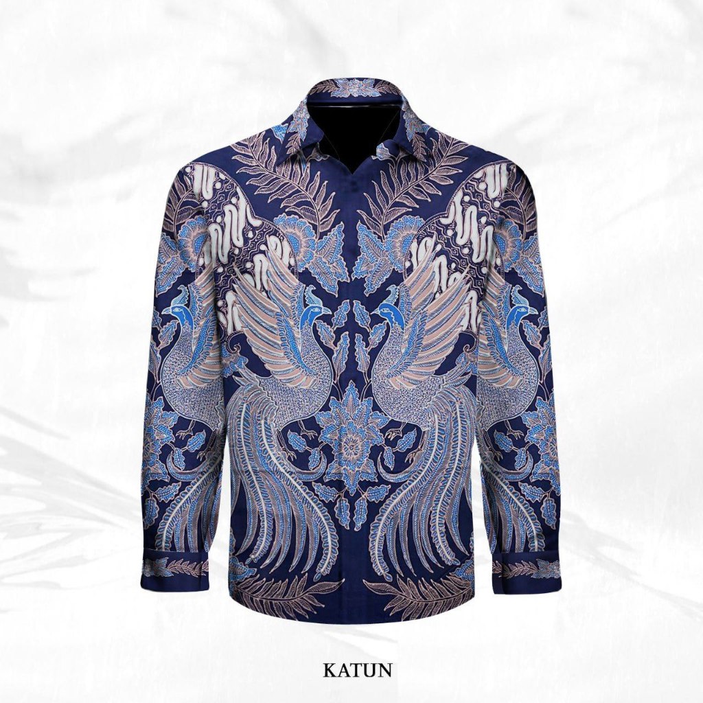 BAHAN KEMEJA BATIK TULIS HALUS POLA KEMEJA KATUN TULIS  LIMITED EDITION BATIK INDONESIA NUANSA MERAH