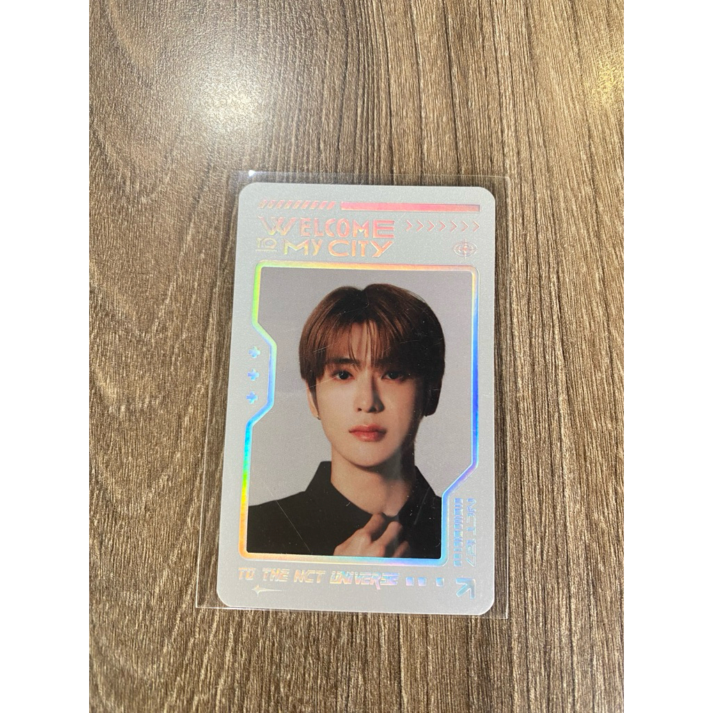 NCT127 welcome to my city wtmc special hologram photocard Jaehyun