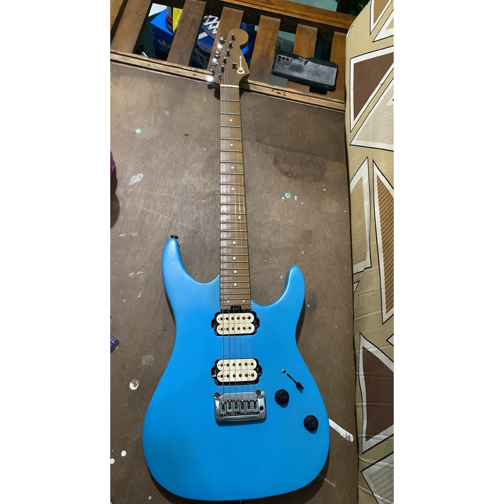 gitar elektrik charvel replika