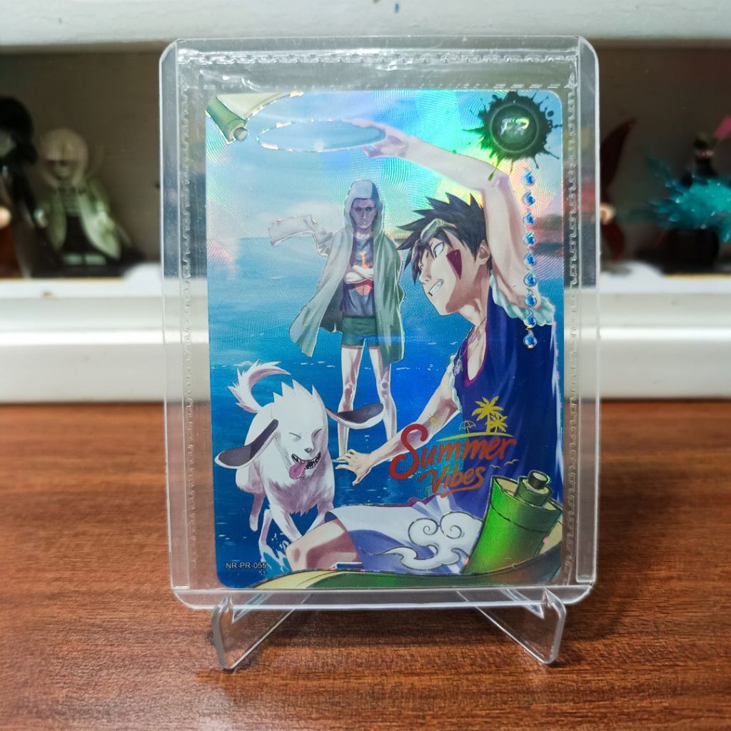 Kartu Naruto Kayou PR - Shino Aburame & Kiba Inuzuka |NR-PR-055|