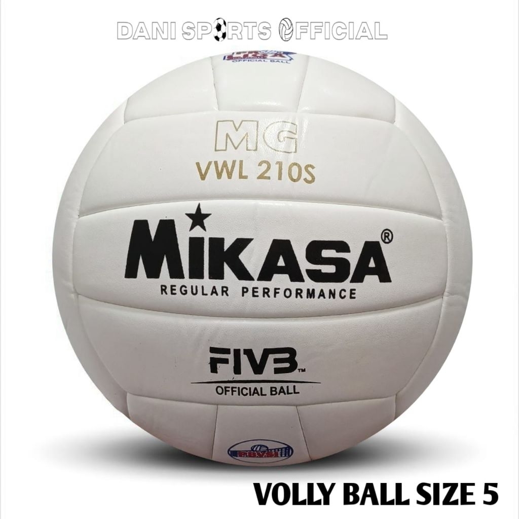MIKASA Bola Voli MG VWL210S Empuk 100% Realpict Bonus Pompa