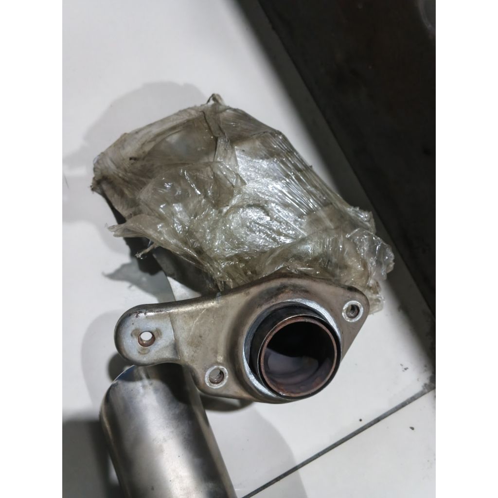katalis downpipe honda jazz city hrv brio GK5 original catalyst exhaust down pipe knalpot