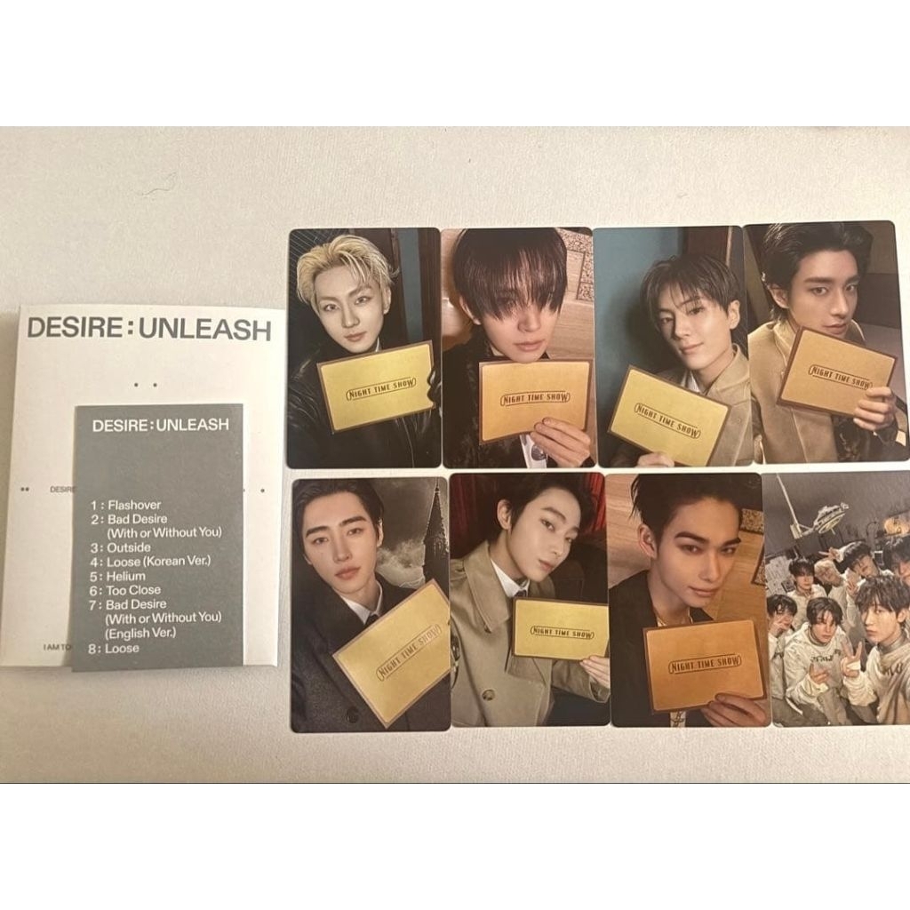 WEVERSE ALBUM 8 PC / POB HEESEUNG ENGENE VERSION WEVERSE GLOBAL DESIRE: UNLEASH