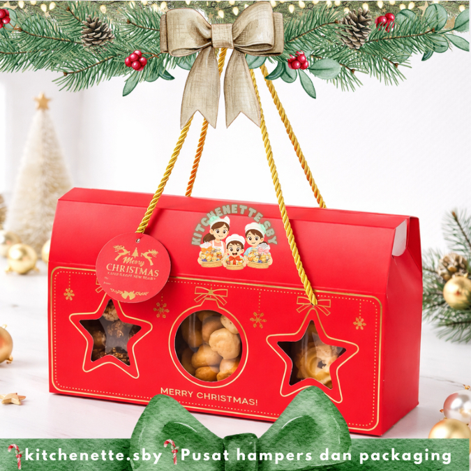 Box Natal Kemasan Toples  BOX CHRISTMAS KOTAK NATAL HAMPERS NATAL BOX HAMPERS CHRISTMAS Box Kue Nata