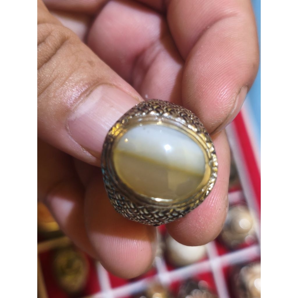Cincin Batu Akik Sabuk Kendit