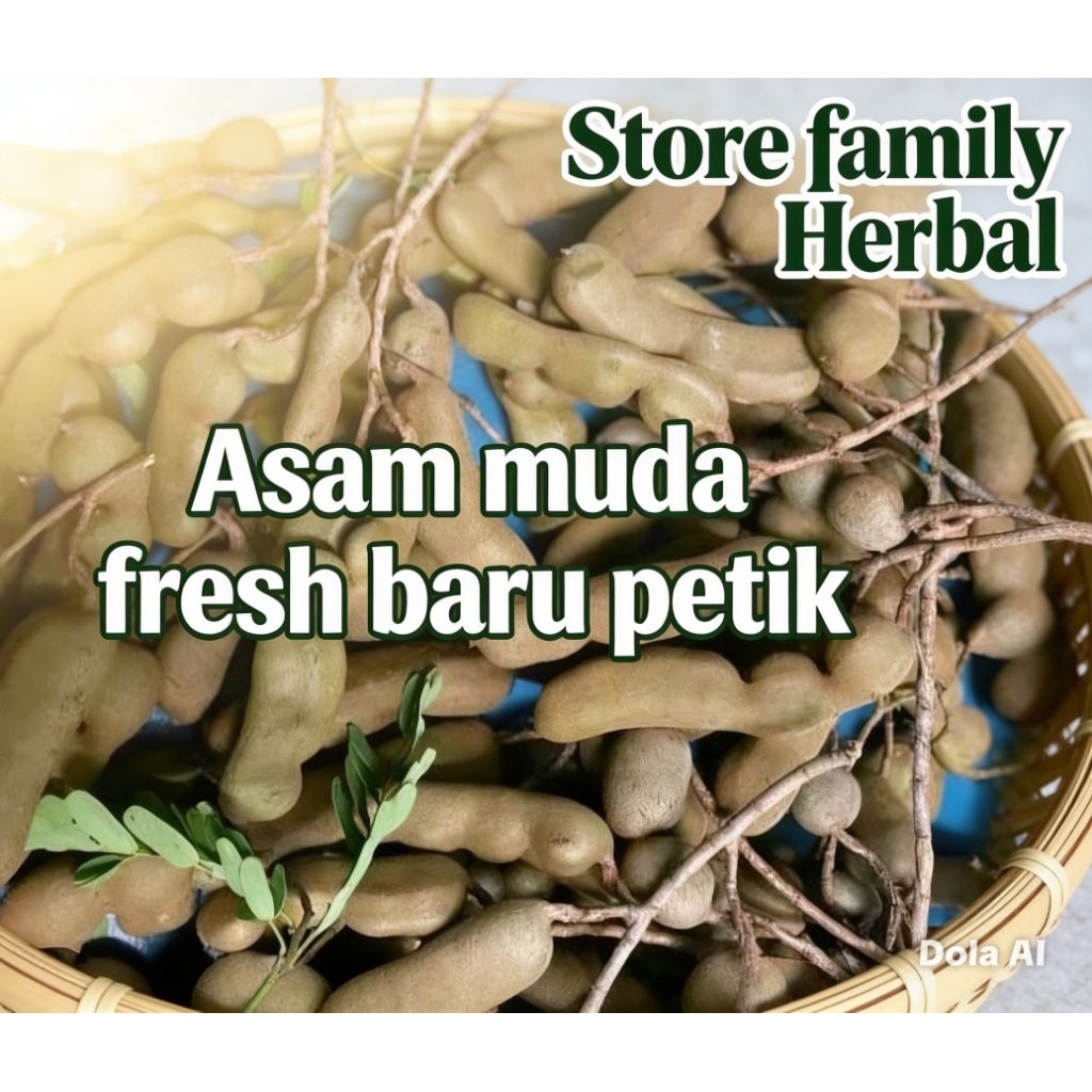 ASAM MUDA SEGAR/FRESH, ASAM METAH, ASAM JAWA MENTAH, ASAM JAWA, ASAM MUDA SAHABAT DAPUR,ASAM CEMPALU