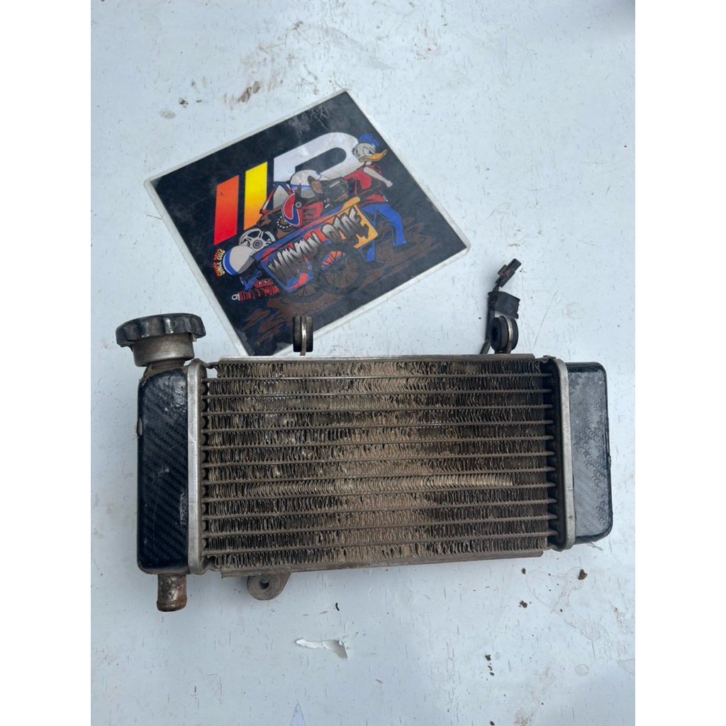 Radiator set kipas Honda cb150r old original bekas lepasan motor