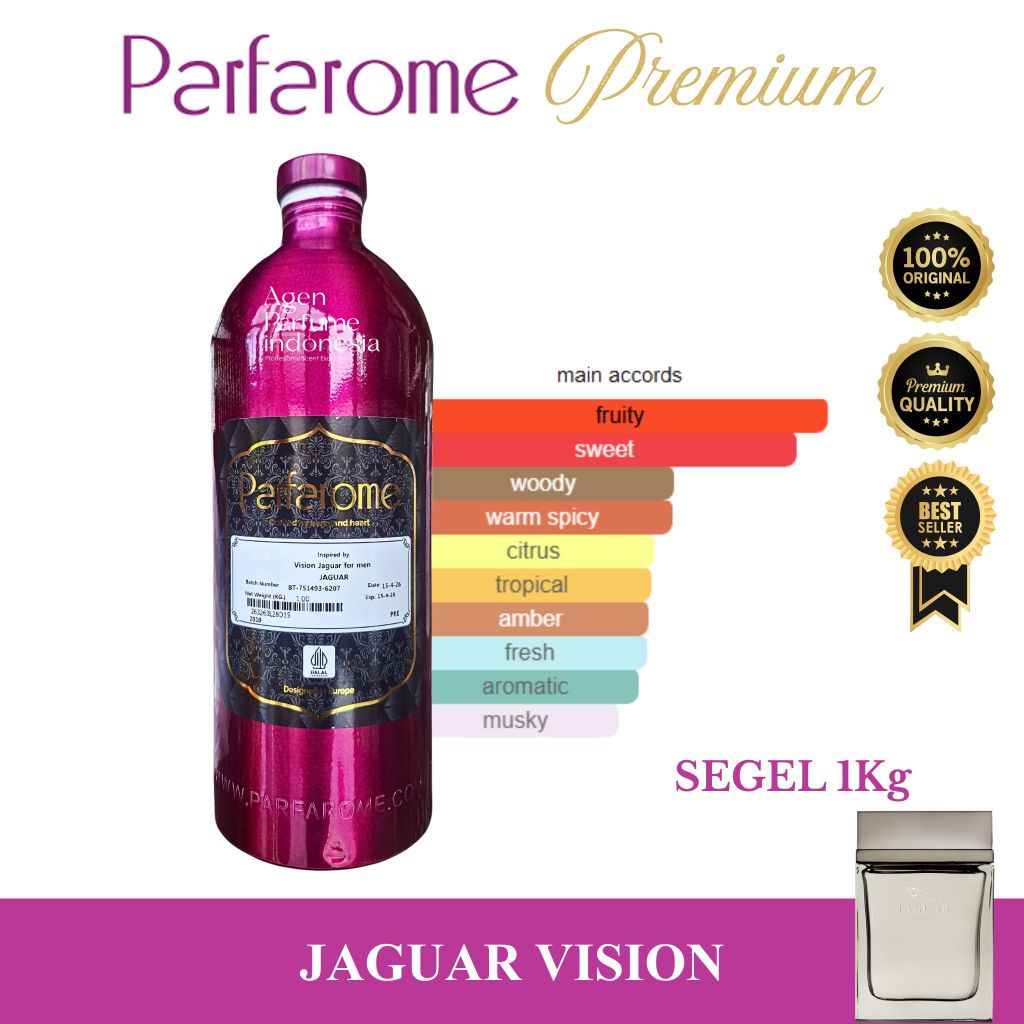 JAGUAR VISION By PARFAROME PREMIUM Segel 1Kg