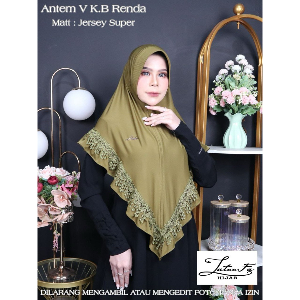 HIJAB INSTAN LATEEFA KHADIJAH