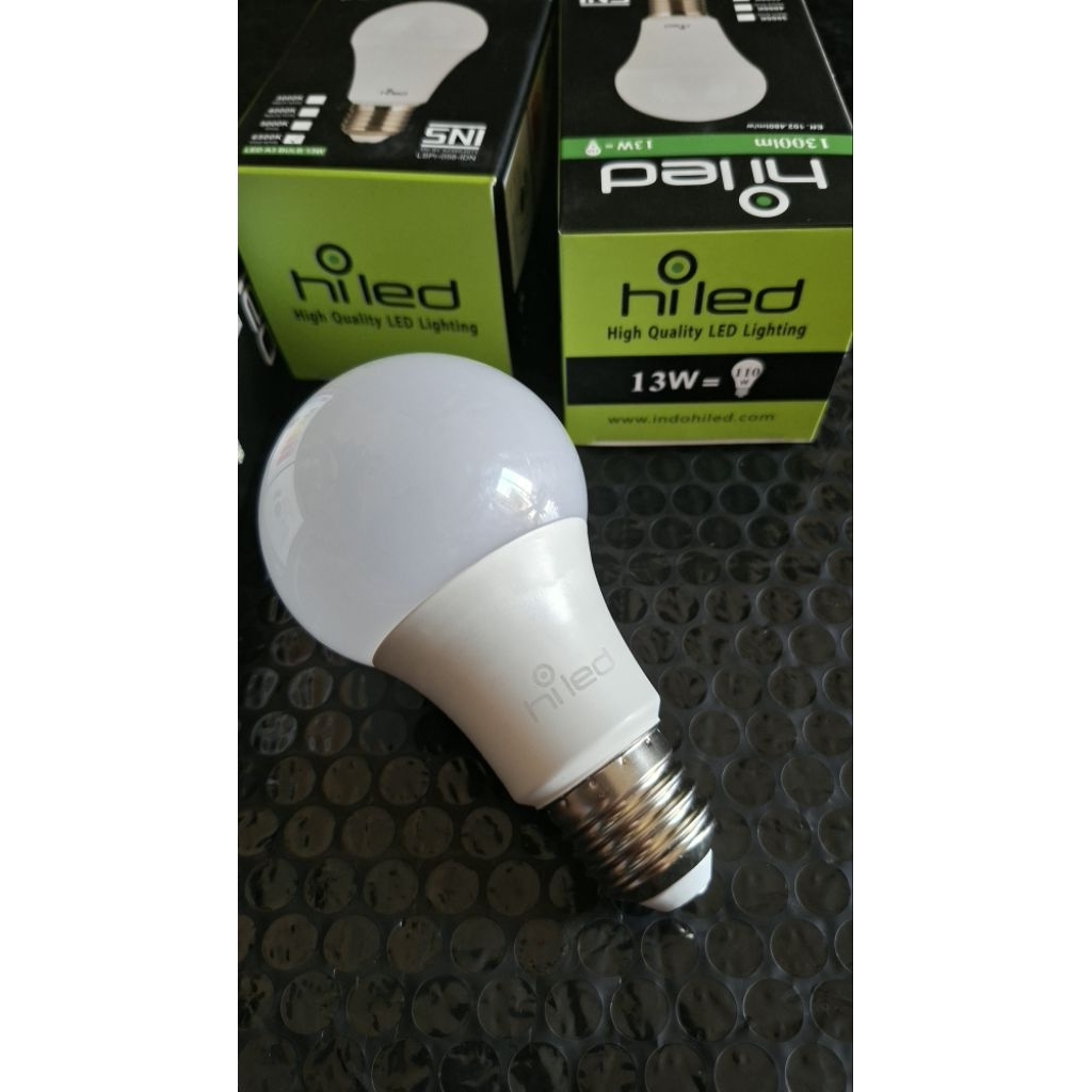 LAMPU BOHLAM LED 13 WATT HILED A3 6500K 4000K 3000K // LAMPU HILED LED