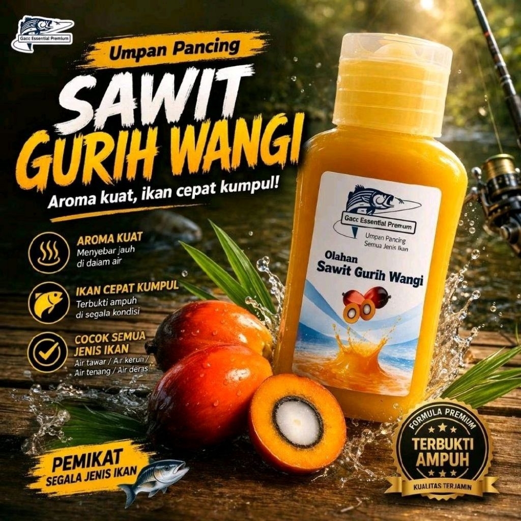 Gaco Essen Olahan Sawit Gurih Wangi Amis