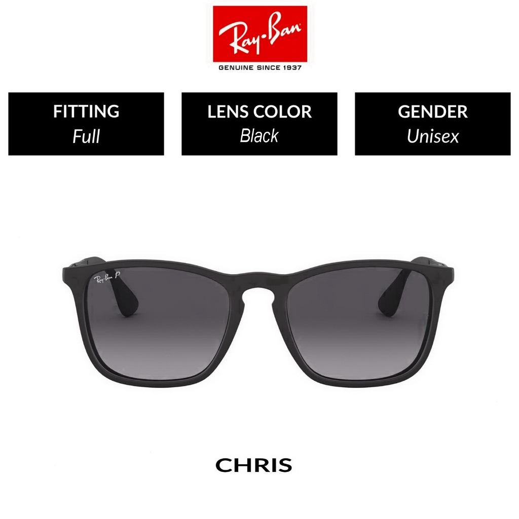 KACAMATA ORIGINAL RAY-BAN CHRIS RB4187