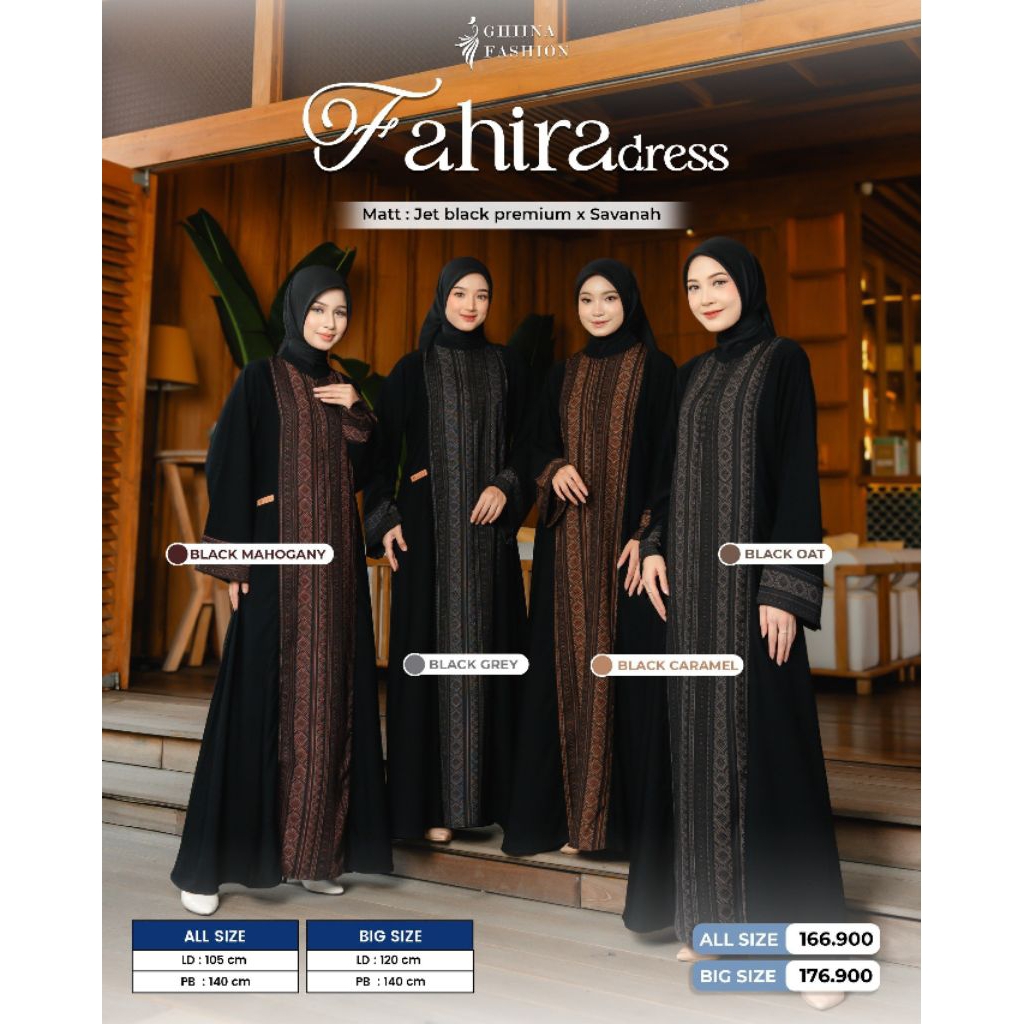Fahira dress ORI by Ghiina Fashion