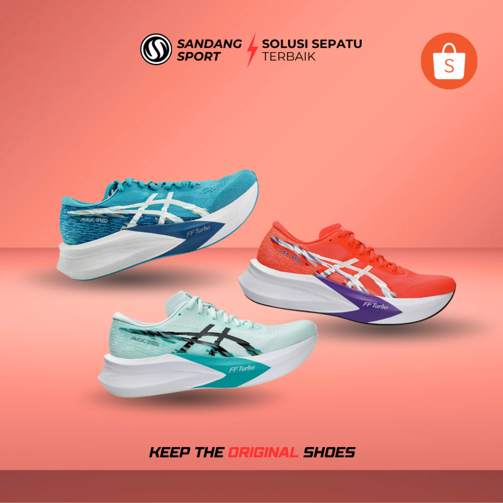 SEPATU RUNNING ASICS MAGIC SPEED 4 ORIGINAL