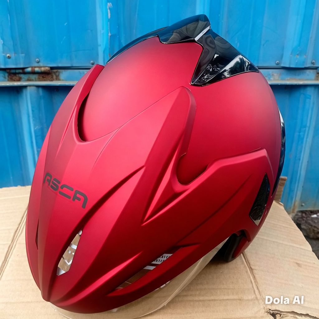 Helm Asca premier Double visor