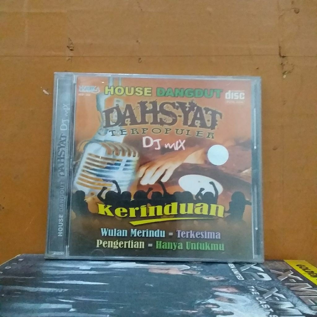 CD ORIGINAL HOUSE DANGDUT DAHSYAT TERPOPULER DJ MIX