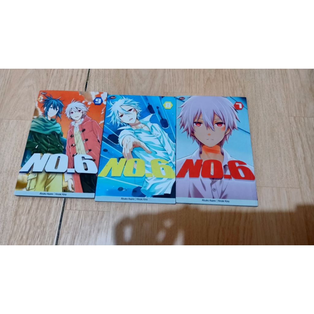 Komik bekas No 6 vol 7,8,9