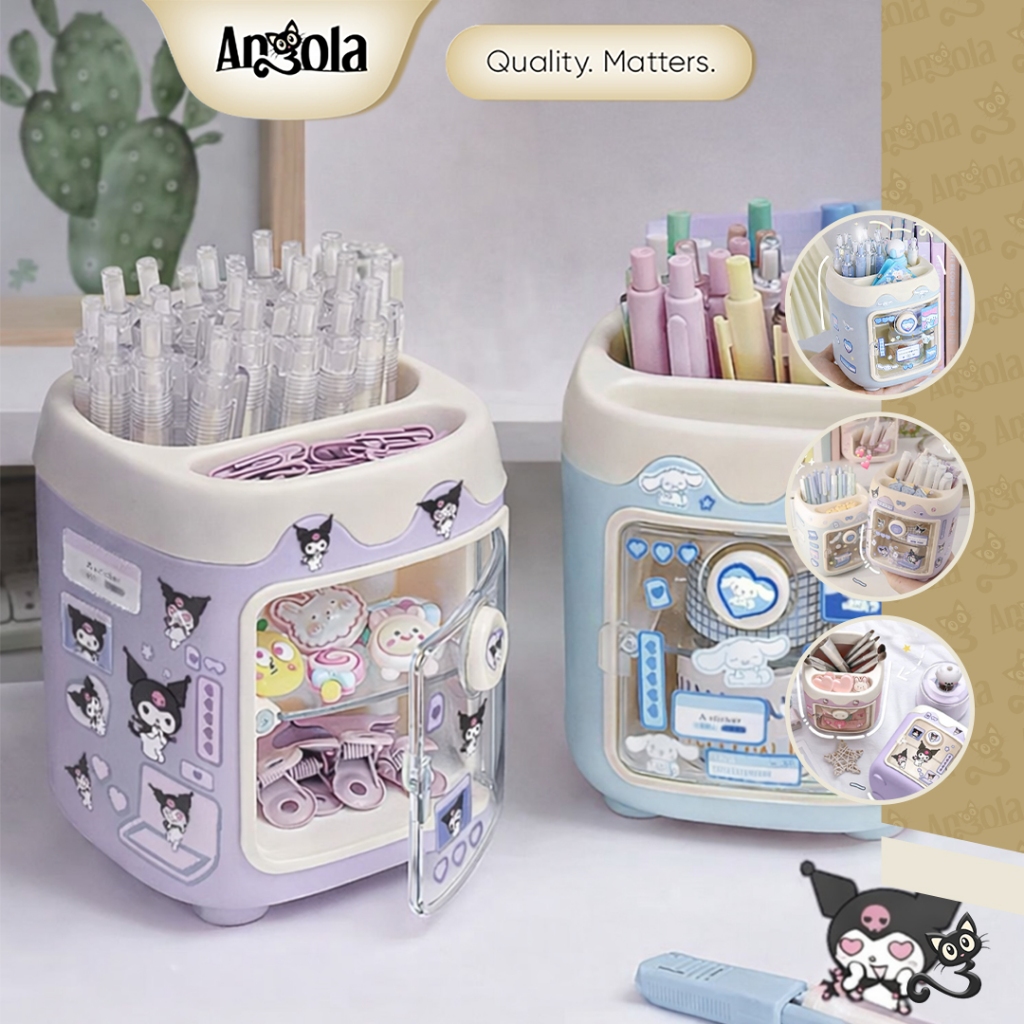 ANGOLA Rak Laci Penyimpanan Alat Tulis C21A Wadah organizer Alat Tulis Stationery