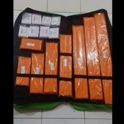 Paket Spalk Bidai 8Set + Tas / Bidai P3K / Peralatan Medis P3K
