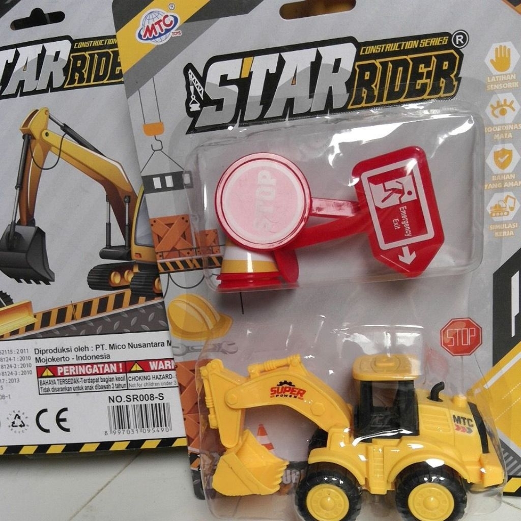 CONSTRUCTION SERIES STAR RIDER / MOBIL KONTRUKSI SET