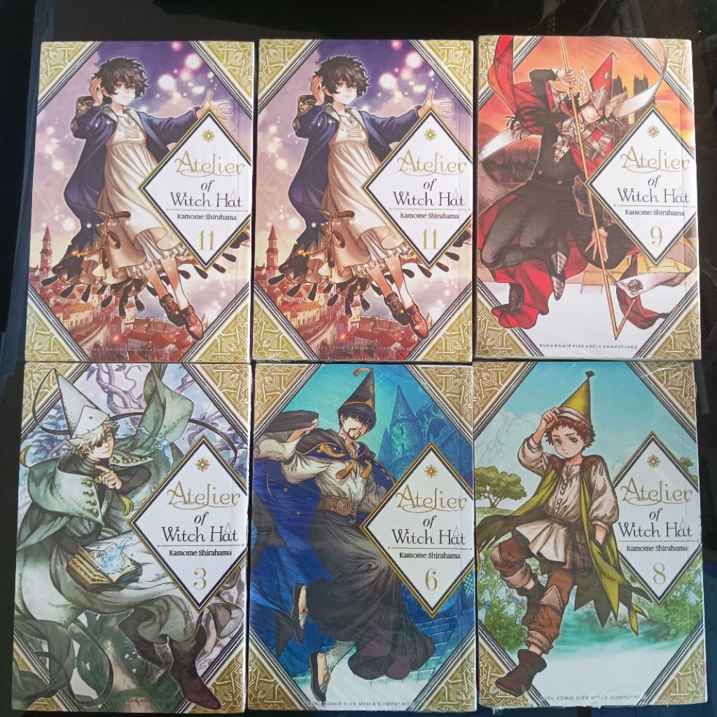 Komik Atelier of Witch Hat 1, 2, 3, 4, 5, 6, 7, 8, 9, 10, dan 11