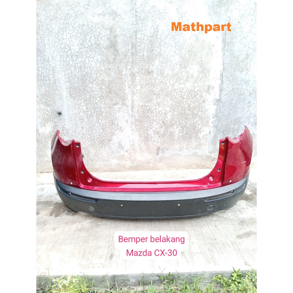 Bemper Bumper Belakang Mazda CX30 CX-30 CX 30 Copotan Original Mines Baret 2020 2021 2022 2023