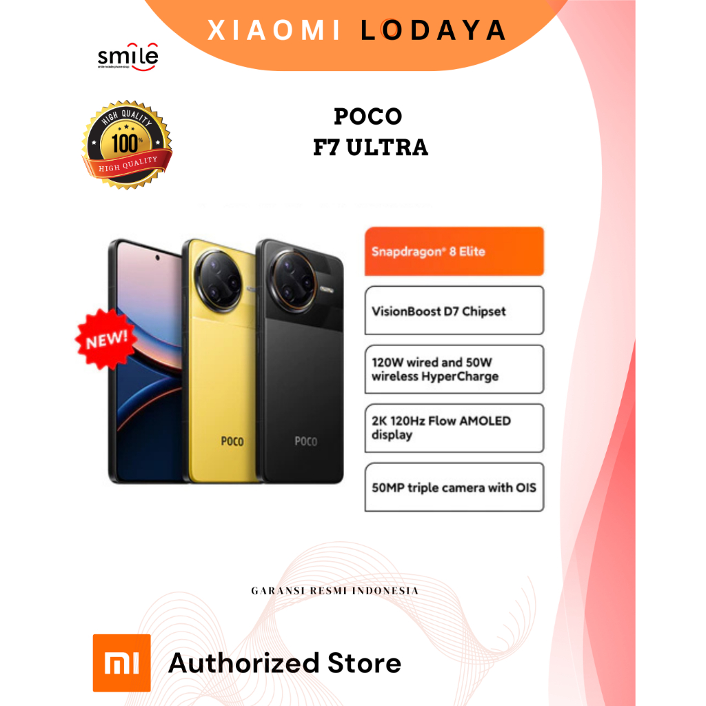 POCO F7 ULTRA GARANSI NO REPACK | SNAPDRAGON 8 ELITE