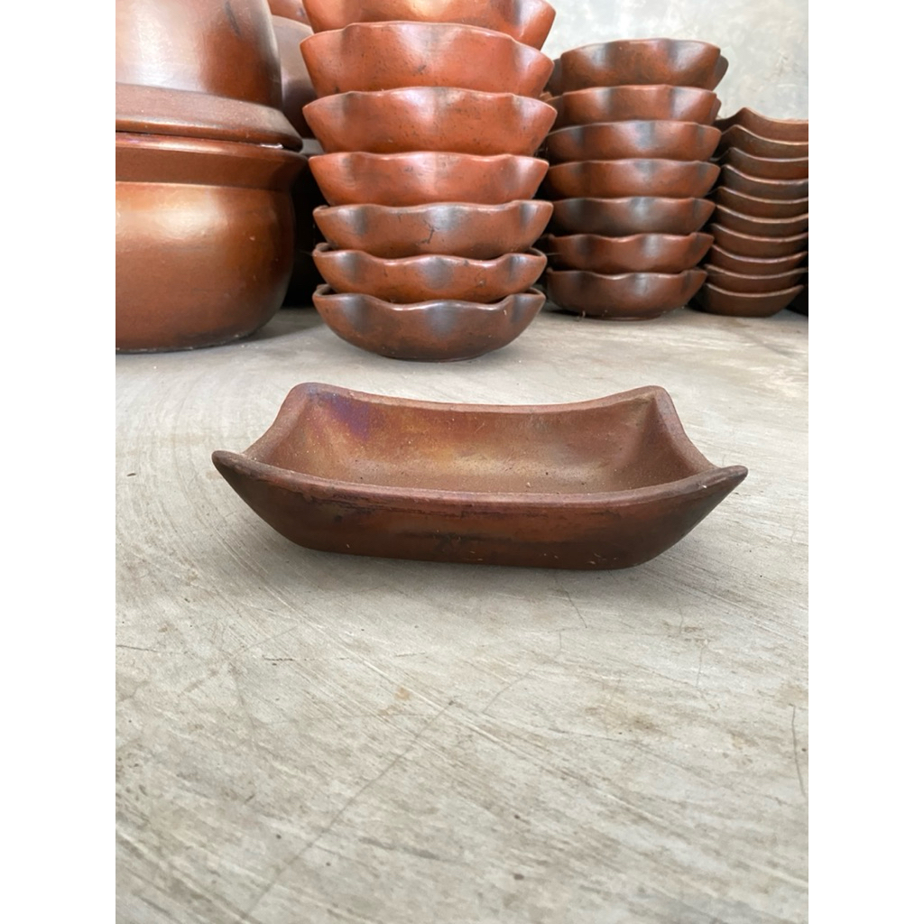 piring saji persegi panjang