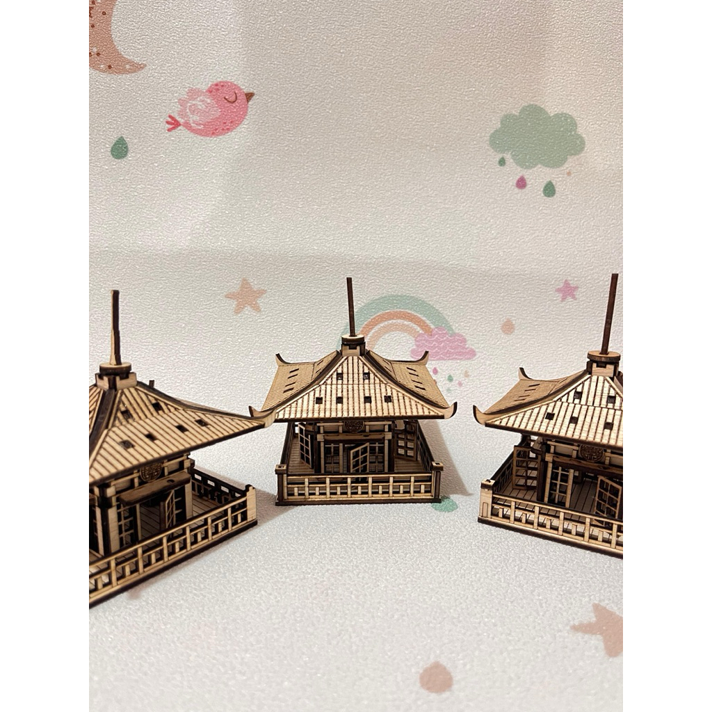 Miniatur Rumah Jepang Paludarium Aquascape