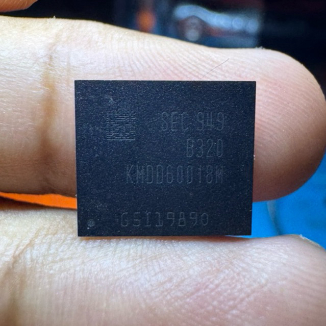 IC EMMC KMDD60018M BGA254 3/32 RPMB CLEAN Copotan Tested