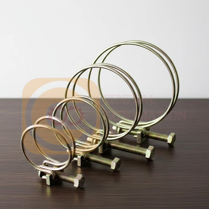 Klem Selang Kawat Double Wire Hose clamp