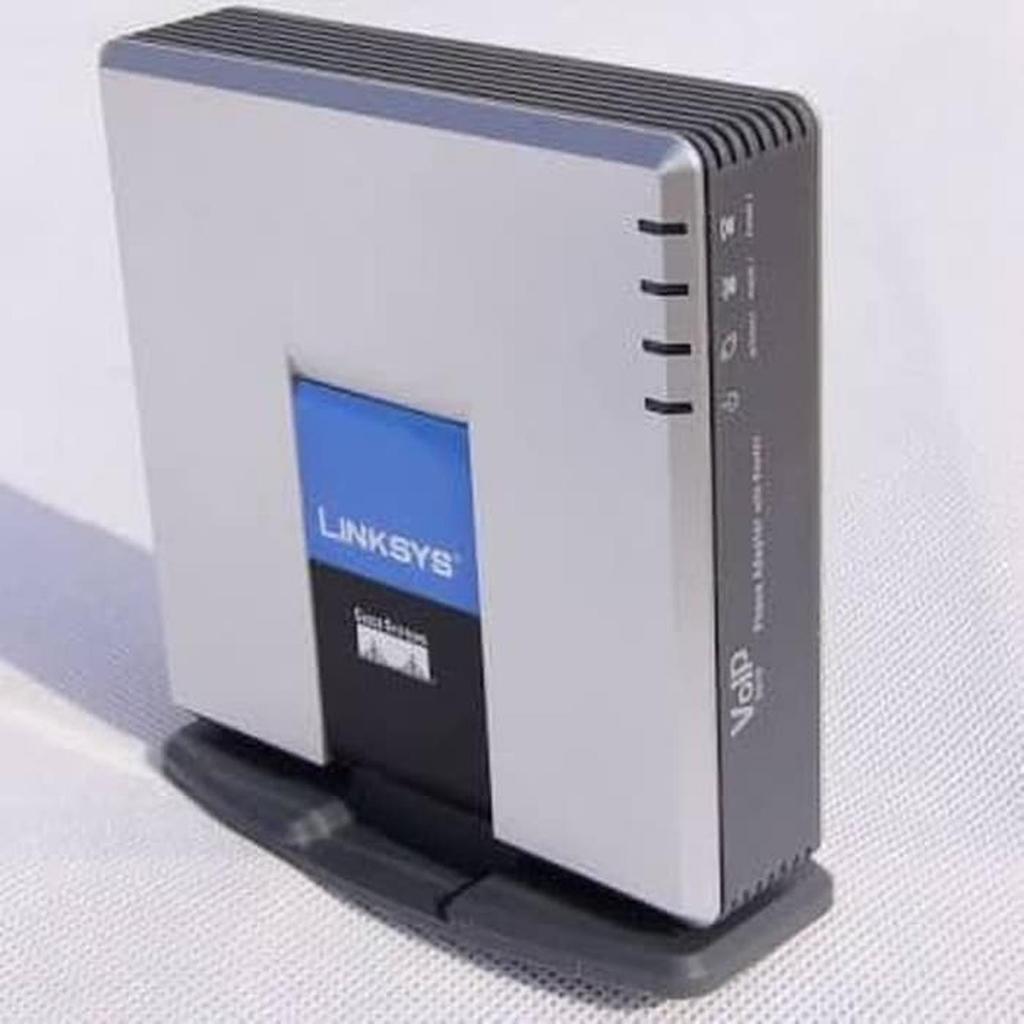 Linksys SPA2102 SIP VoIP FXS ATA GATEWAY 2 Port (UPGRADE PAP2T-NA)
