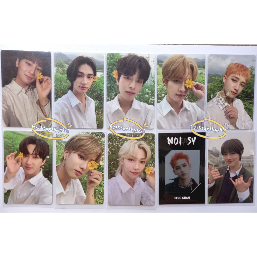 [TAKE ALL ONLY] DAPAT 10 PC READY WTS SKZ STRAY KIDS OFFICIAL PHOTOCARD POB SET NO EASY FRAME PHOTO 
