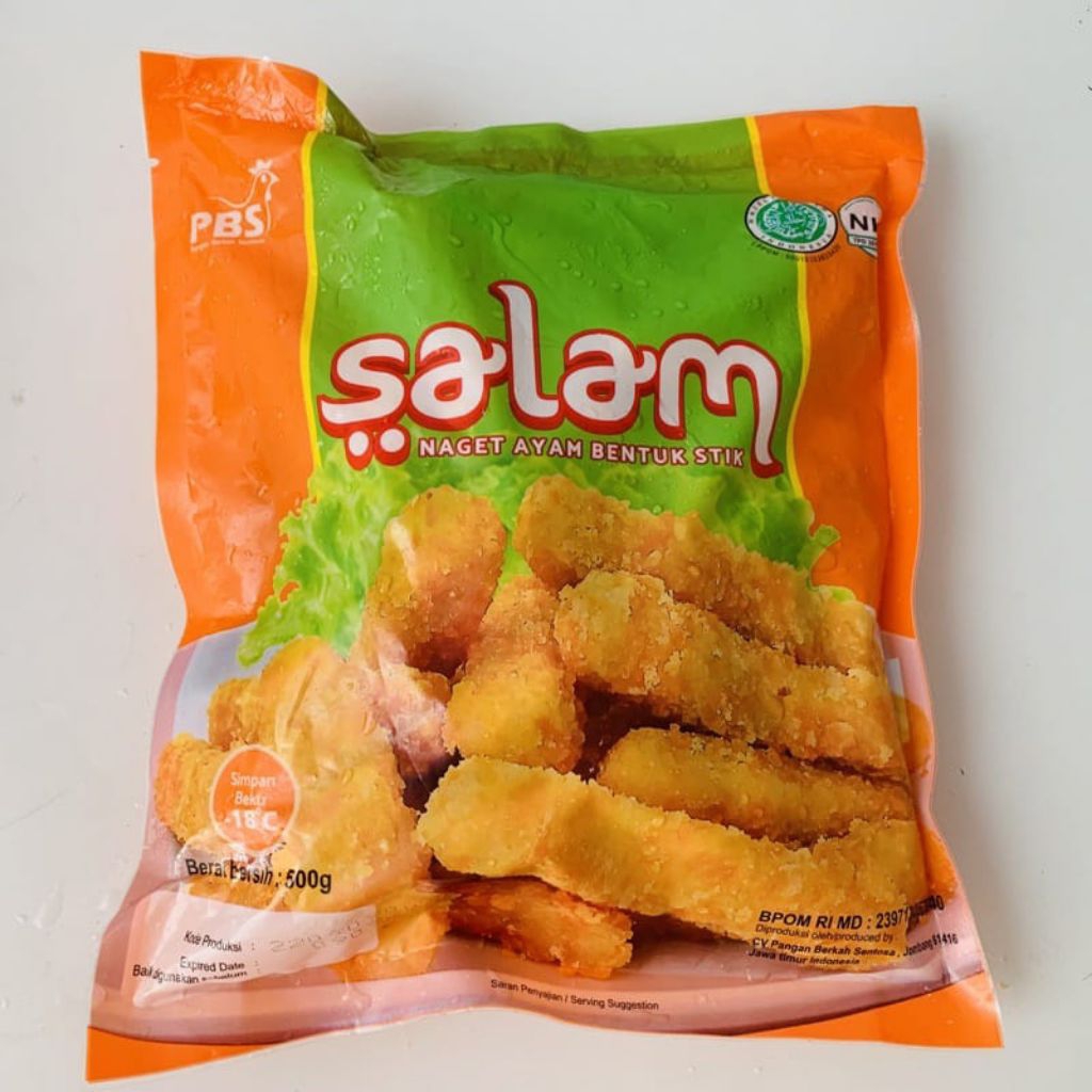 Nugget Ayam Salam Stik 250 Gr 500 Gr